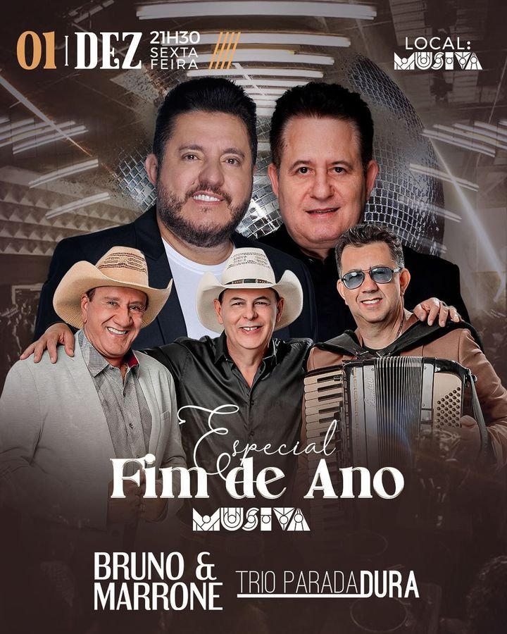 Gerações com Bruno e Marrone e Trio Parada Dura na Musiva