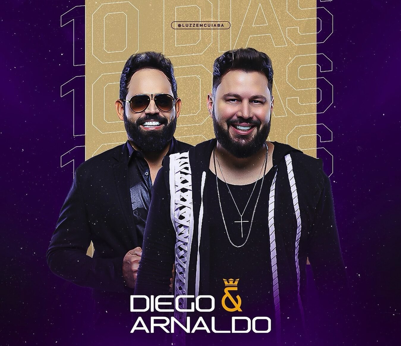 Diego e Arnaldo na Luzzem
