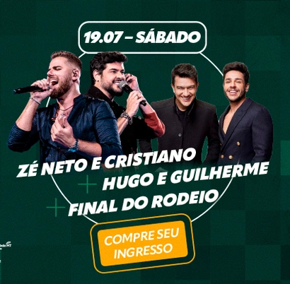 Expoagro Cuiabá 2025 Zé Neto e Cristiano Hugo e Guilherme