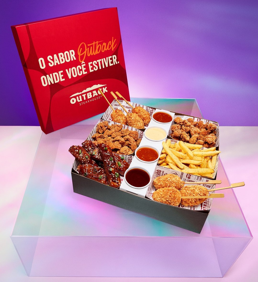 Outback lança K-Box: banquete coreano exclusivo para compartilhar em casa via delivery