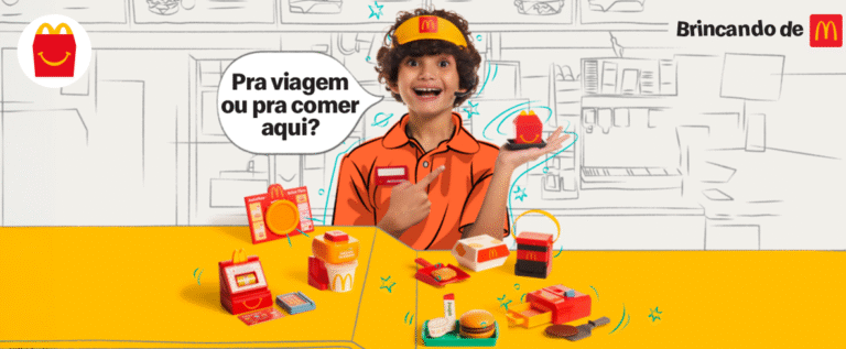 Brincando de Méqui: McDonald’s traz campanha inspirada no dia a dia de quem trabalha na rede