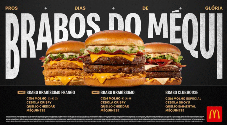 Novos Brabos chegam ao McDonald’s para celebrar os dias de glória