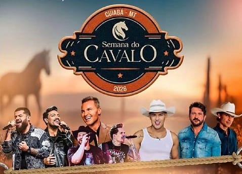 Semana do Cavalo 2026 começa em 12 dias e estreia no Parque Novo Mato Grosso