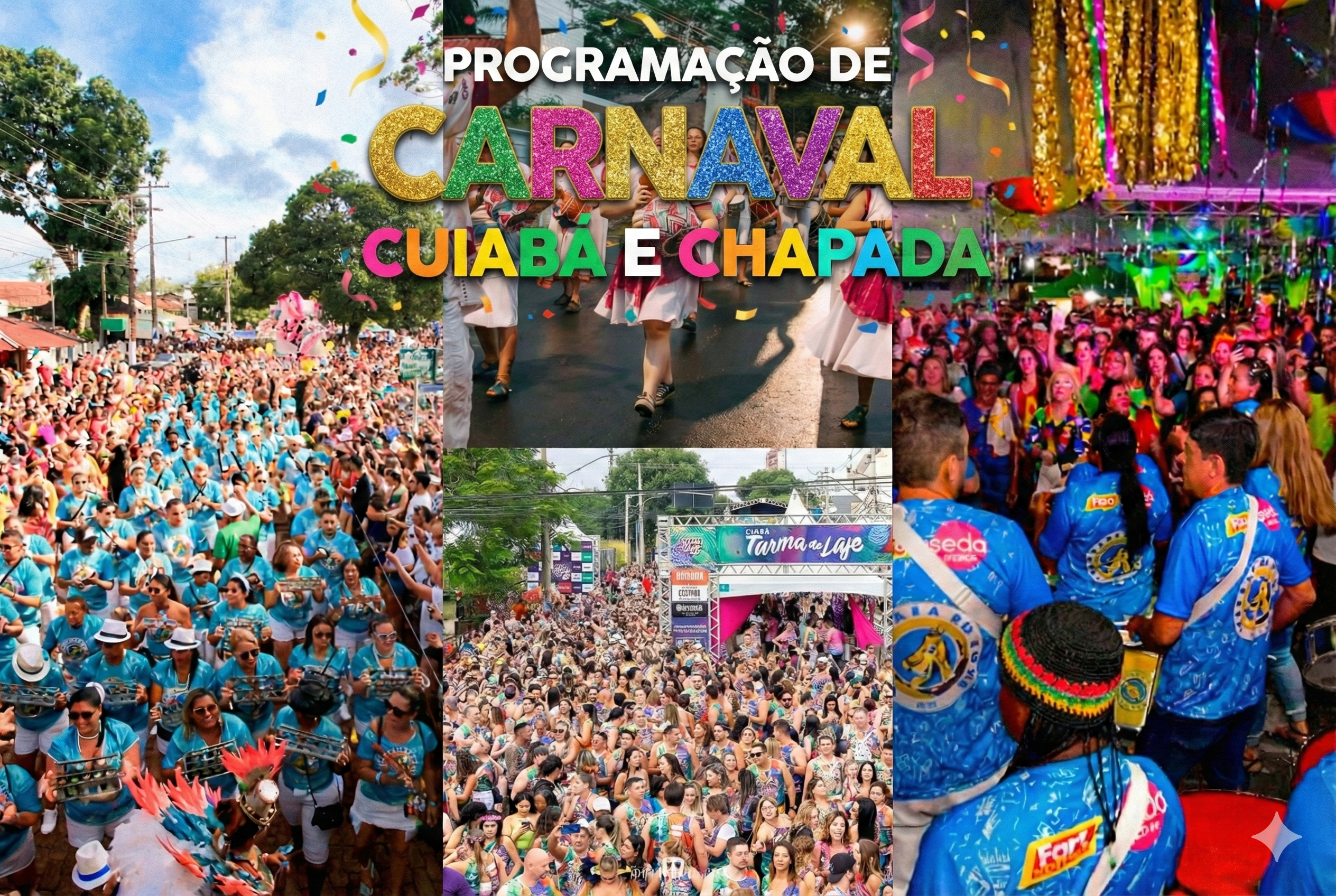 Programação do Carnaval 2026 em Cuiabá e Chapada ganha datas oficiais e promete cinco dias de folia intensa
