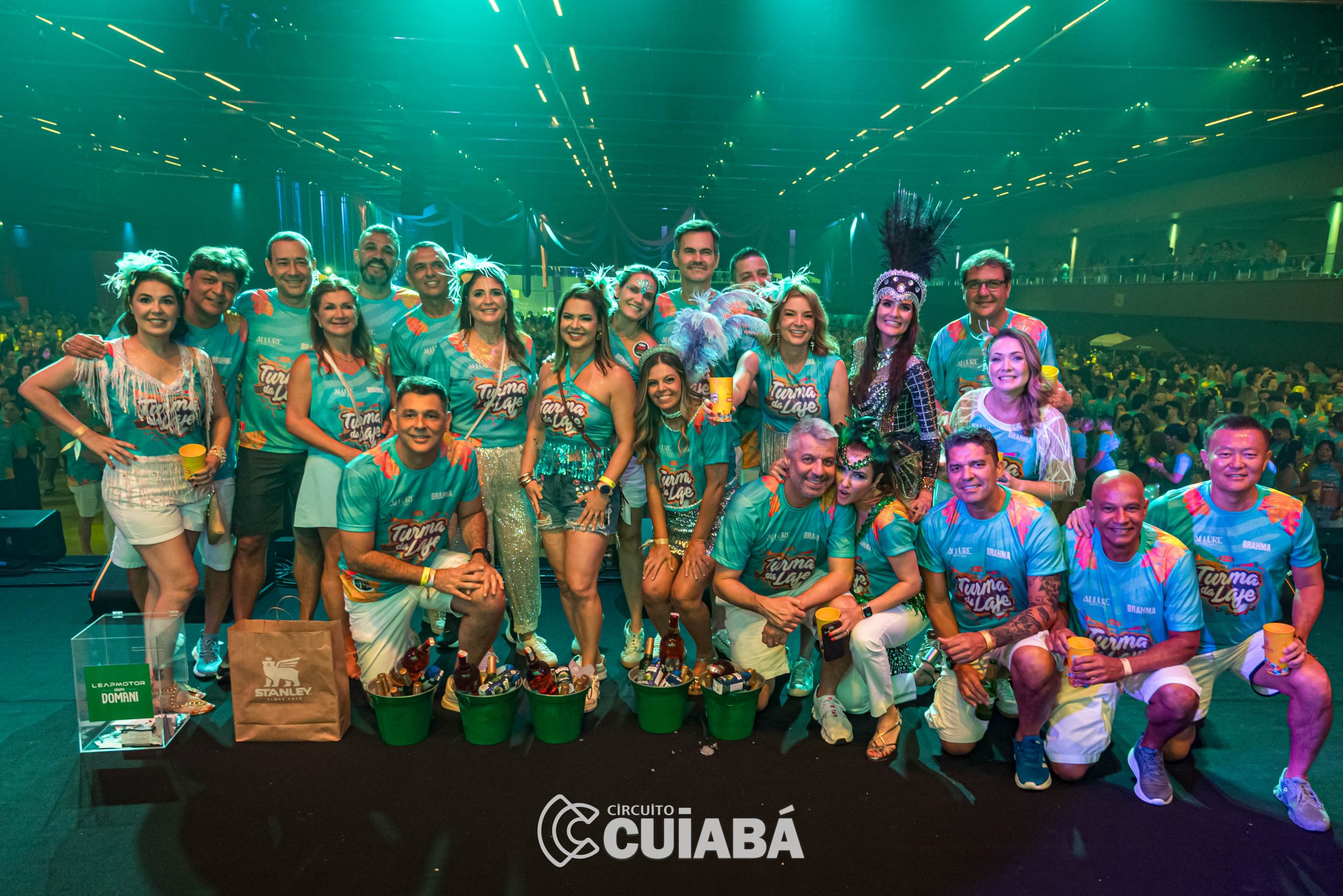 Carnaval da Turma da Laje 2026 agita Cuiabá com festa histórica no Allure Music Hall