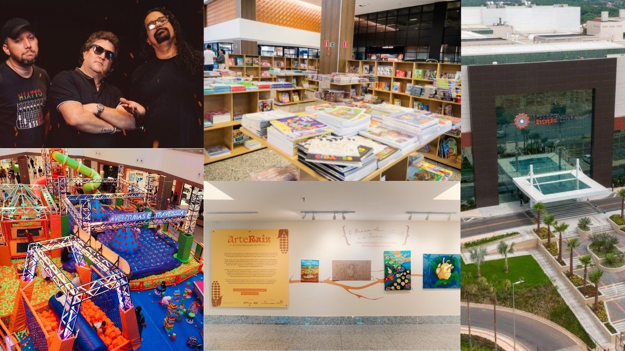 A programação deste fim de semana em shopping de Cuiabá está imperdível