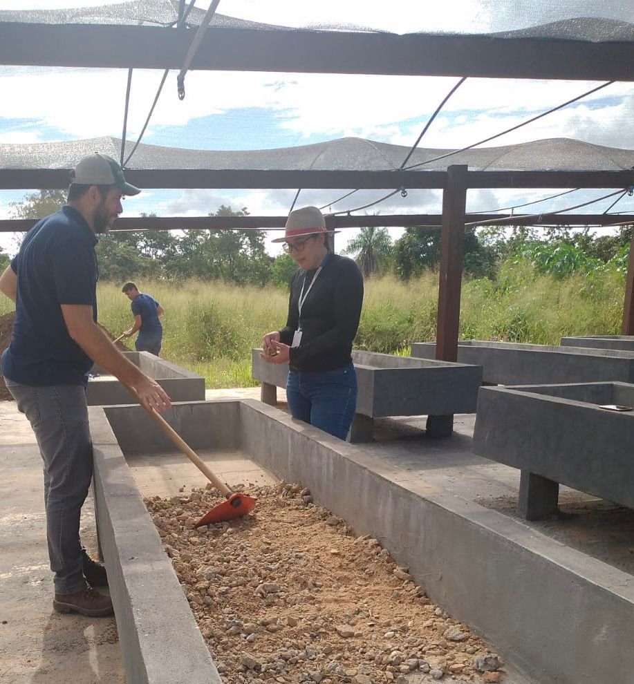Horta comunitária do Abrigo Bom Jesus entra em fase final e beneficiará 100 idosos